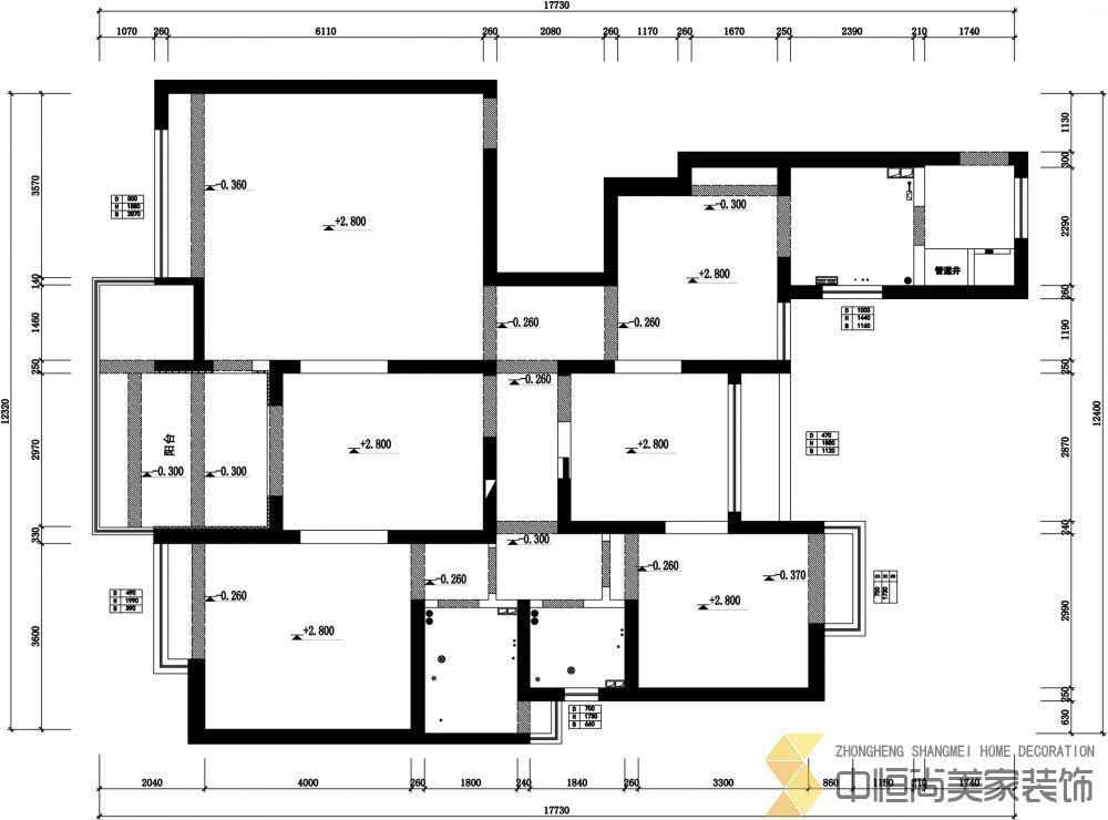 西安,西安家裝,西安家裝設(shè)計,西安小戶型設(shè)計公司,裝修案例紫汀苑效果圖