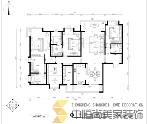 西安,西安家裝,西安家裝設(shè)計,西安小戶型設(shè)計公司,裝修案例永和坊效果圖